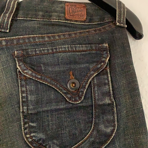 LUCKY brand Y2K style super lowrise bootcut jeans - Picture 7 of 10